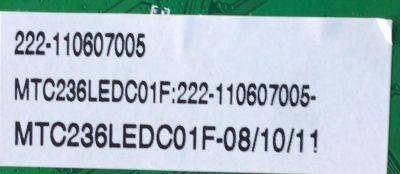 MAIN PARA TV WESTINGHOUSE / NUMERO DE PARTE 303C3207073 / MSAV3207-ZC01-01 / MTC236LEDC01F / 222-110607005 / MODELO LD-2480 - Imagen 4